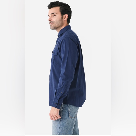 PETER MILLAR FALLSIDE COTTON SPORT DRESS Shirt, XL NAVY - Picture 3 of 10